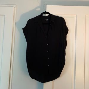 Madewell Central Drapey Shirt - black